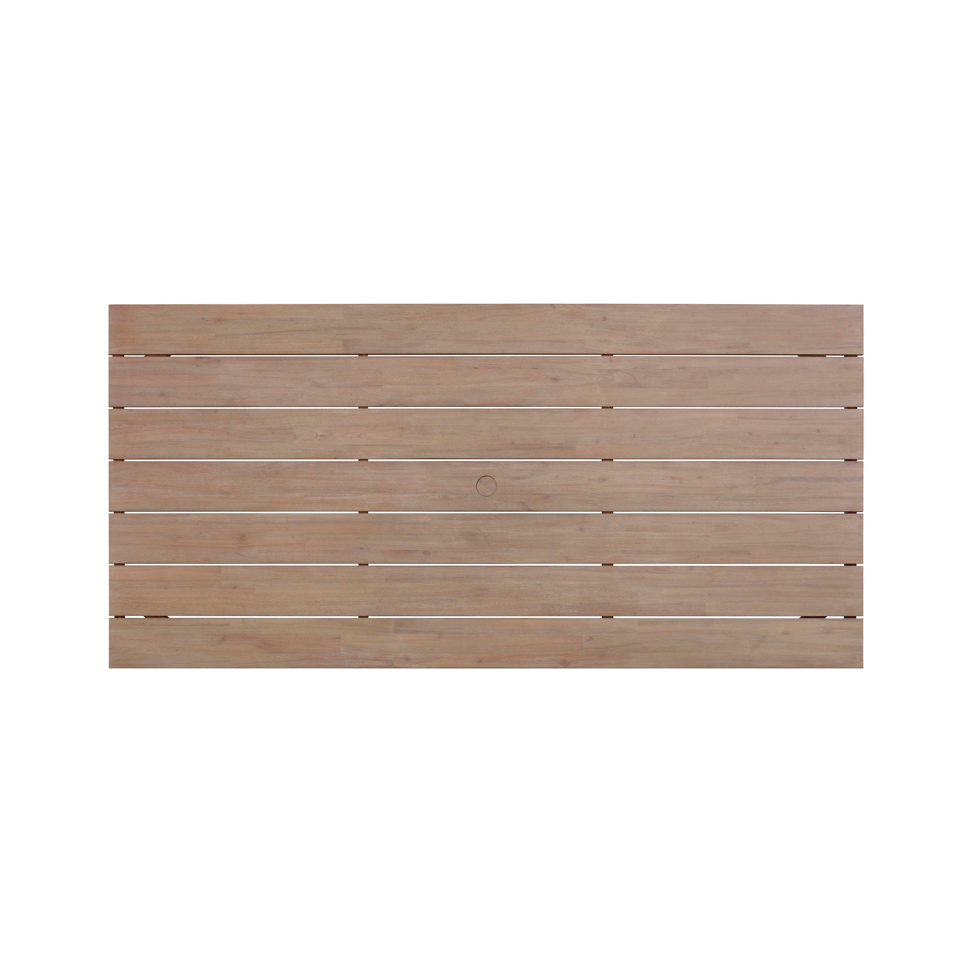 TOV Furniture Cassie Natural Rectangular Outdoor Dining Table