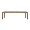 TOV Furniture Cassie Natural Rectangular Outdoor Dining Table