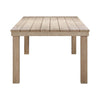 TOV Furniture Cassie Natural Rectangular Outdoor Dining Table