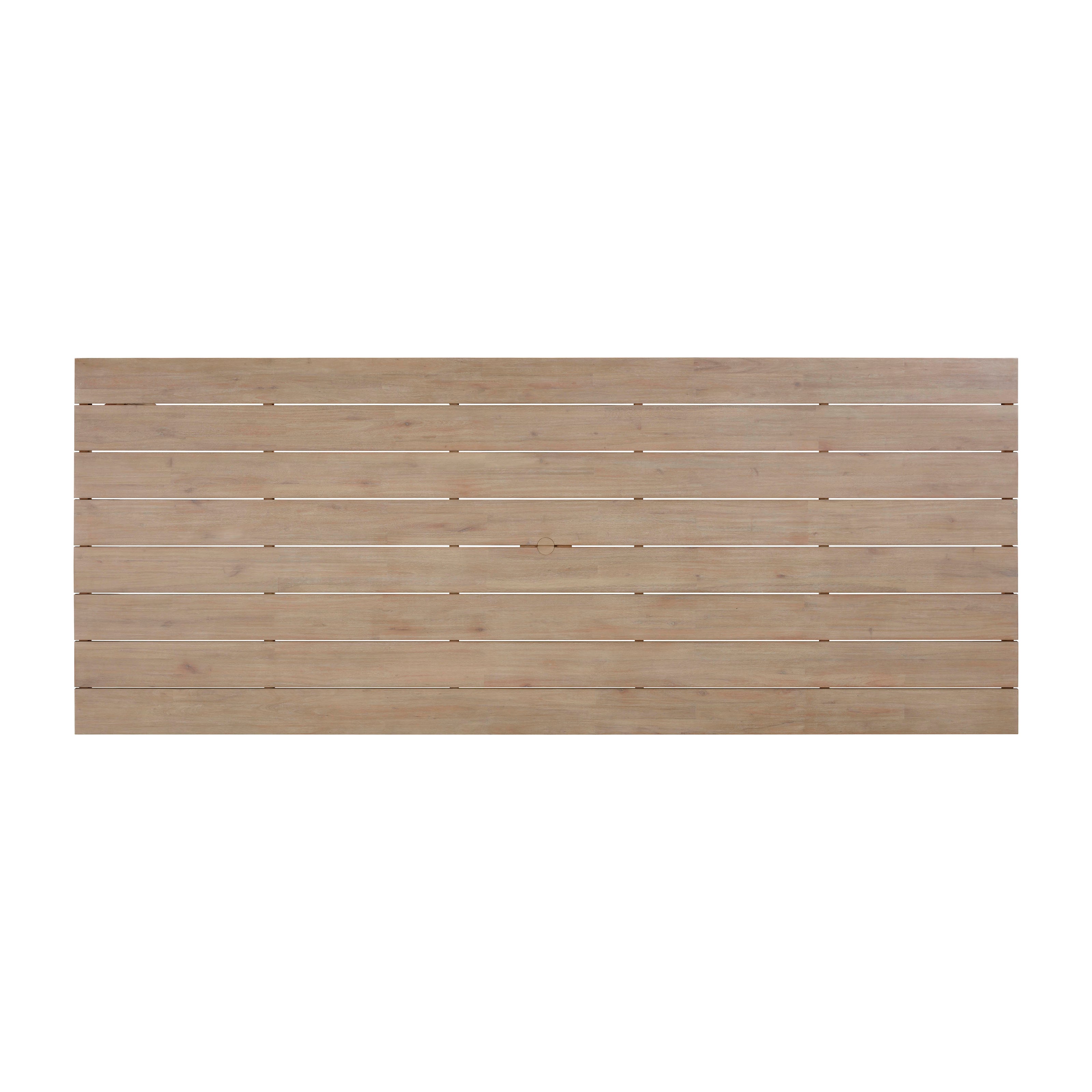 TOV Furniture Cassie Natural Rectangular Outdoor Dining Table