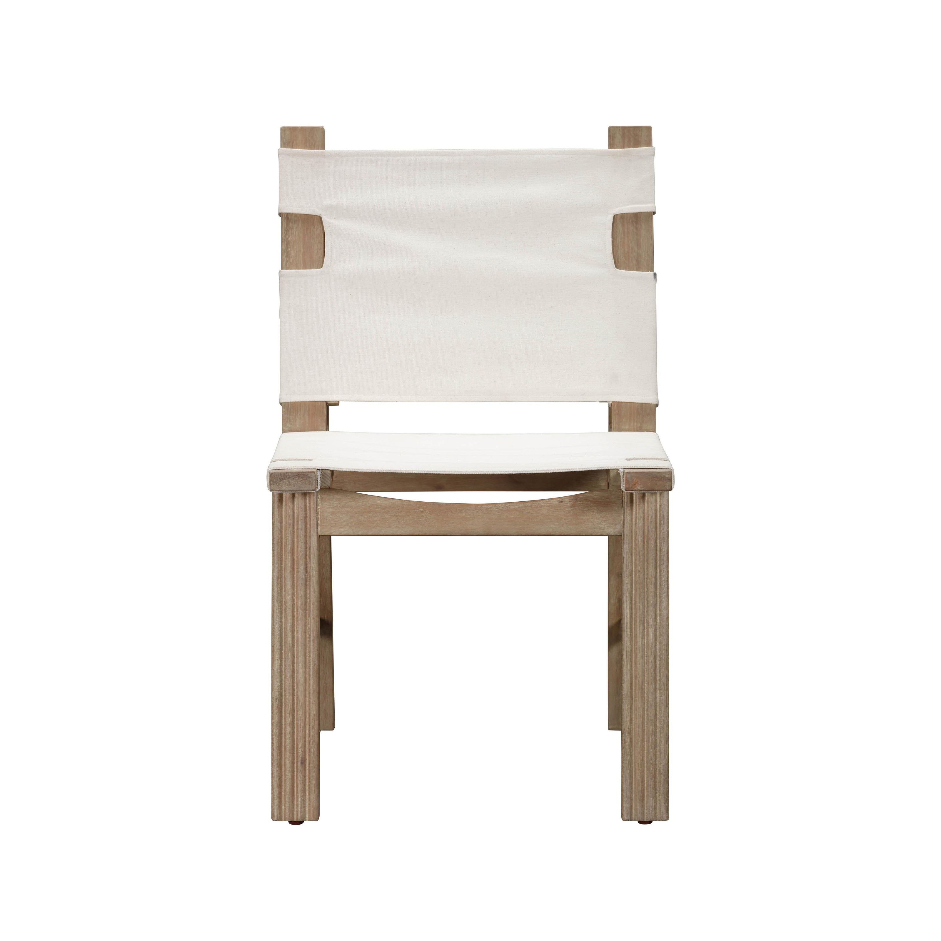 TOV Furniture Cassie Cream Outdoor Dining Chair - Set of 2