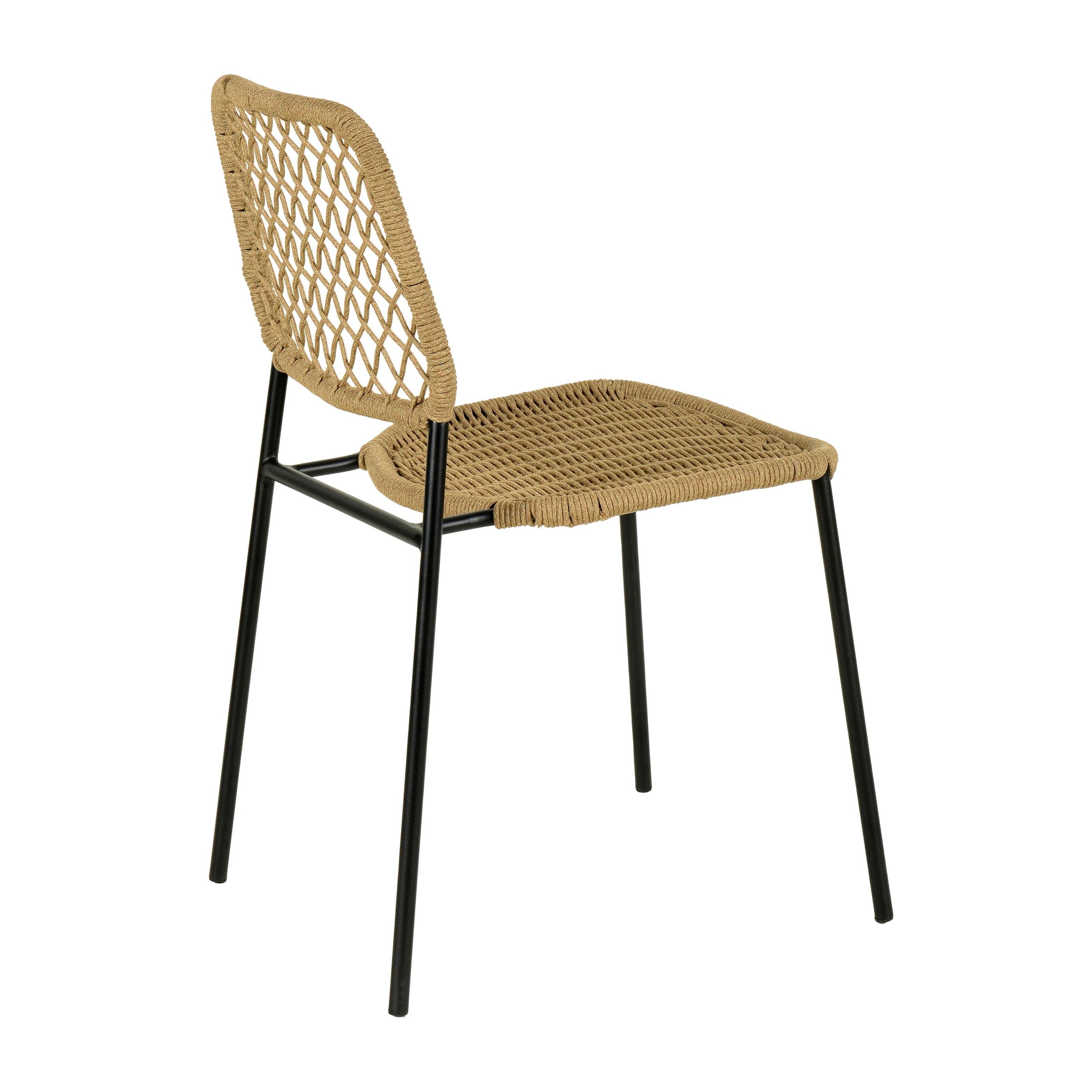 TOV Furniture Lucy Cord Outdoor Dining Chair