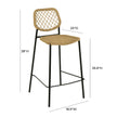 TOV Furniture Lucy Cord Outdoor Counter Stool