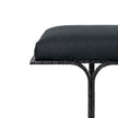 TOV Furniture Bryn Black Linen Bench