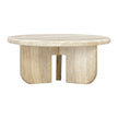 TOV Furniture Patrizia Outdoor Concrete Round Coffee Table