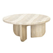 TOV Furniture Patrizia Outdoor Concrete Round Coffee Table