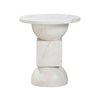 TOV Furniture Chip Marble Print Indoor / Outdoor Side Table