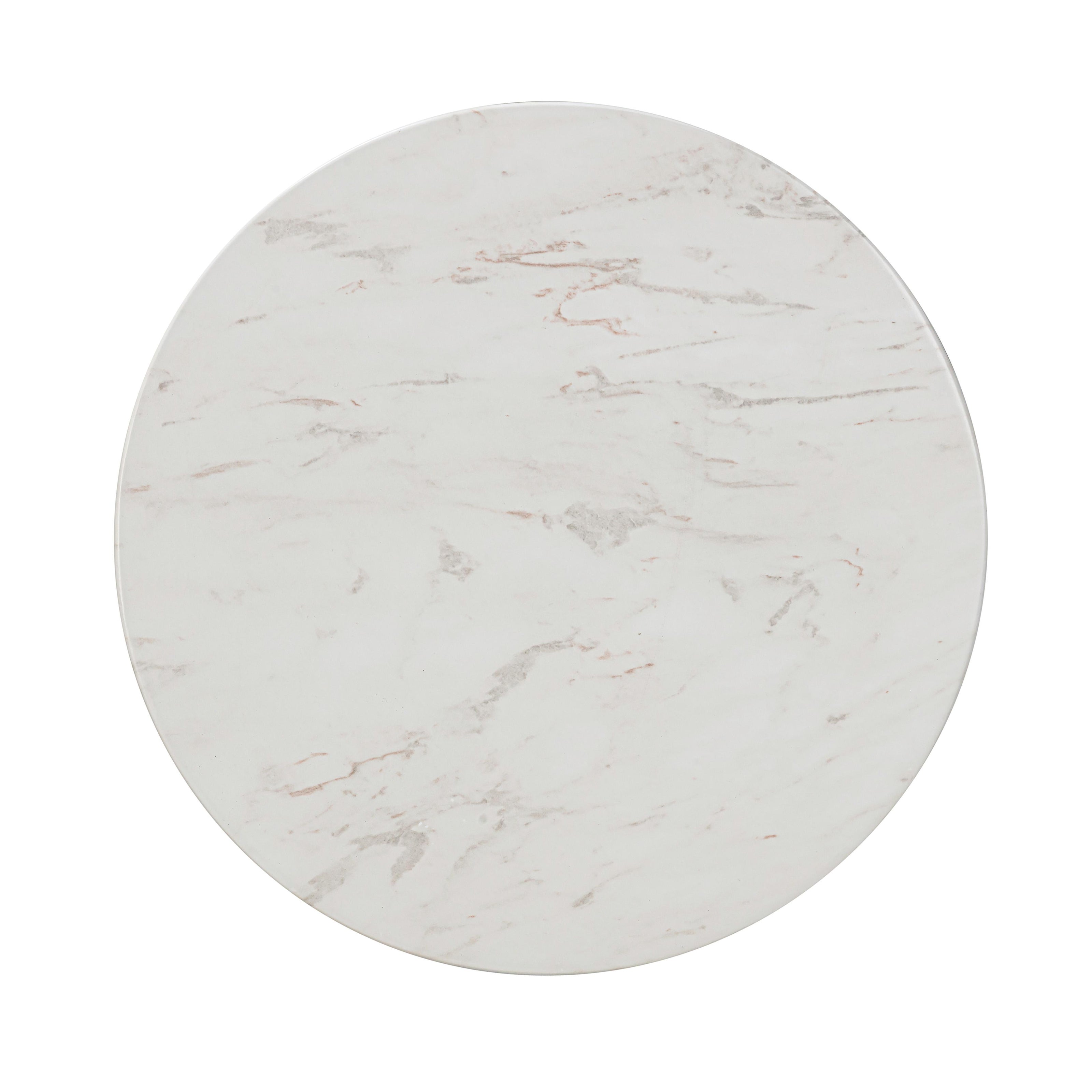 TOV Furniture Chip Marble Print Indoor / Outdoor Side Table