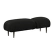 TOV Furniture Adalynn Vegan Leather Bench