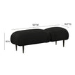 TOV Furniture Adalynn Vegan Leather Bench