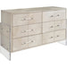 Universal Furniture New Modern Lyra Six Drawer Dresser