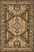 Loloi Victoria VK-07 Walnut / Beige Rug