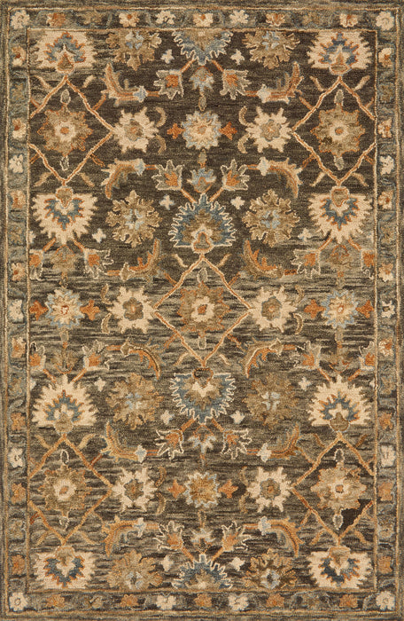 Loloi Victoria VK-08 Dark Taupe / Multi Rug