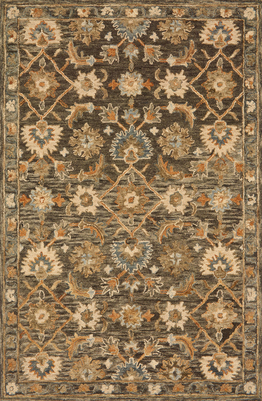 Loloi Victoria VK-08 Dark Taupe / Multi Rug