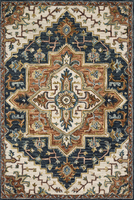 Loloi Victoria VK-19 Blue / Multi Rug