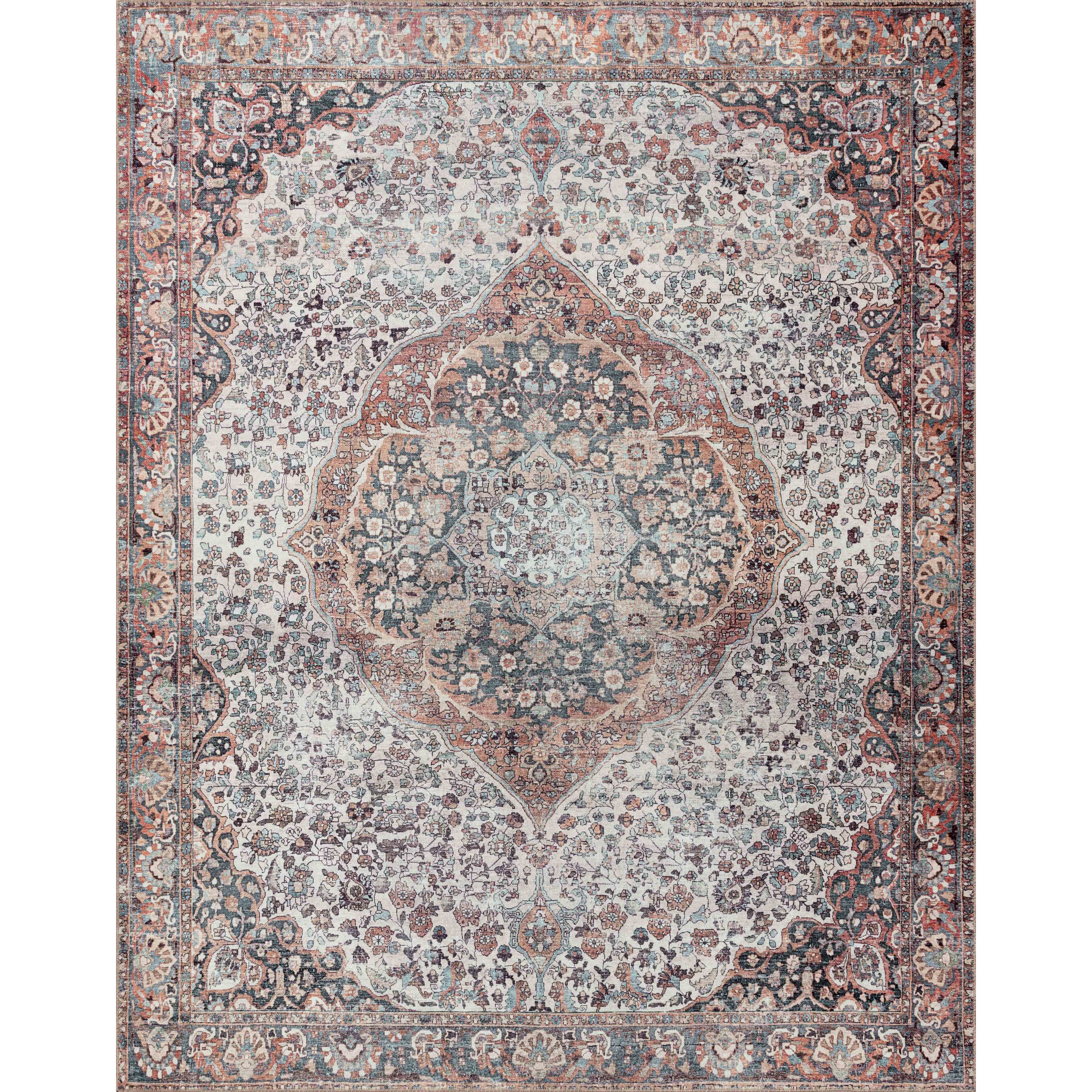 Loloi II Wynter WYN-01 Red / Multi Rug