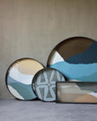 Ethnicraft Wabi Sabi Round Glass Tray 462