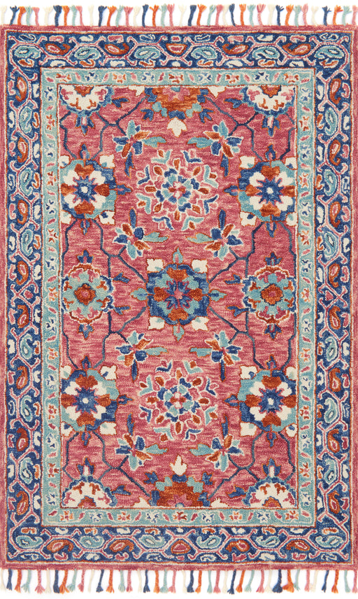 Loloi Zharah ZR-03 Rose / Denim Rug