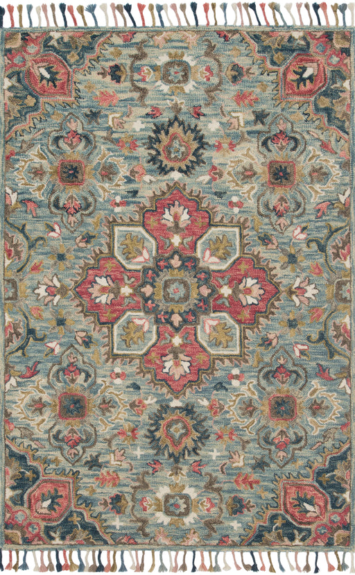 Loloi Zharah ZR-13 Light Blue / Multi Rug