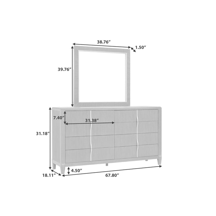 Pulaski Furniture West End Loft 8-Drawer Dresser