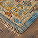 Feizy Fillmore 6944F Traditional Geometric Rug in Blue/Yellow/Red