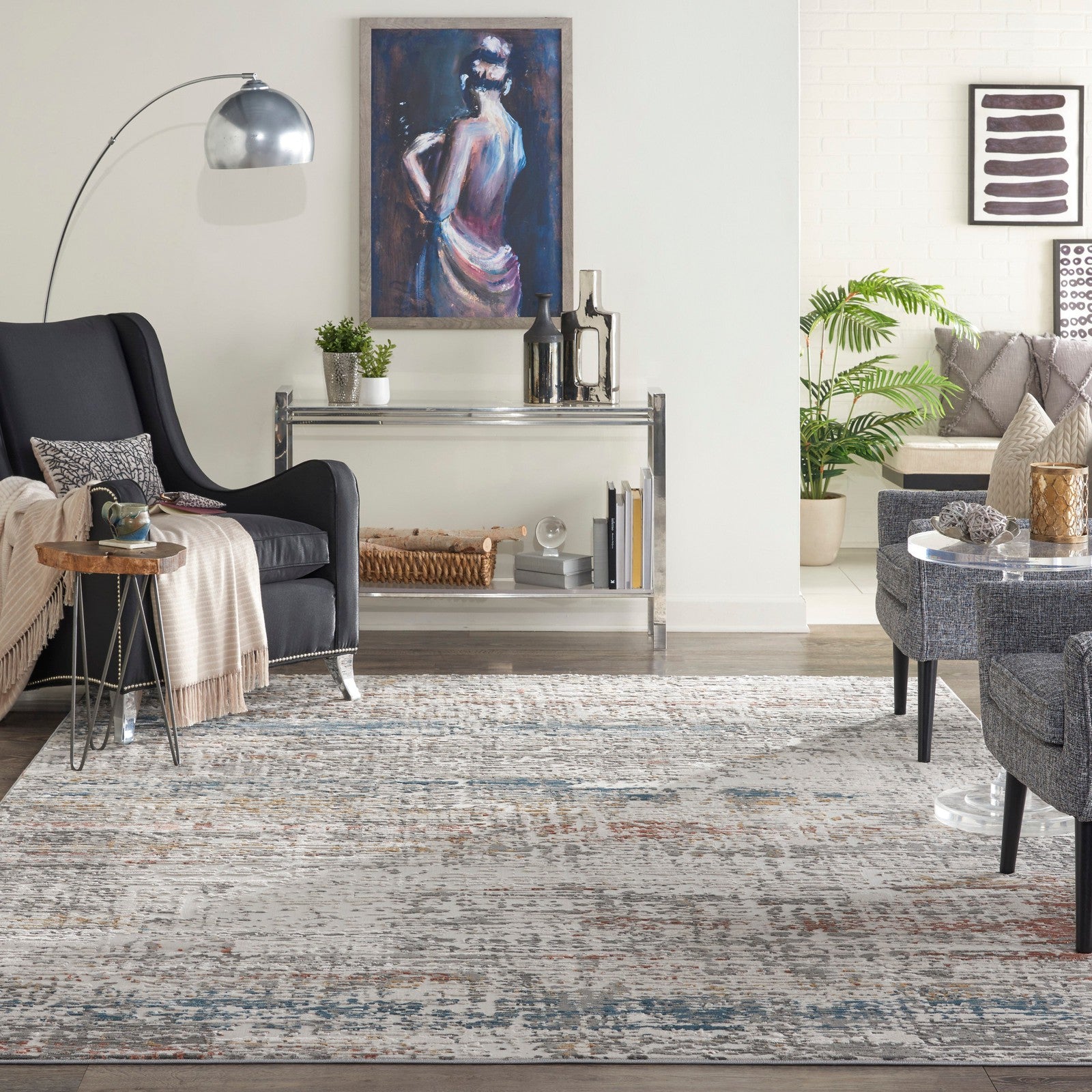 Nourison Rustic Textures RUS14 Modern Indoor Rug