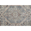 Feizy Marquette 39GUF Transitional Medallion in Blue/Ivory