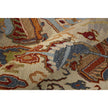 Feizy Leylan 0563F Transitional Ikat in Tan/Ivory/Orange