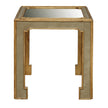 Pulaski Furniture Accents Art Deco Side Table with Mirror Top