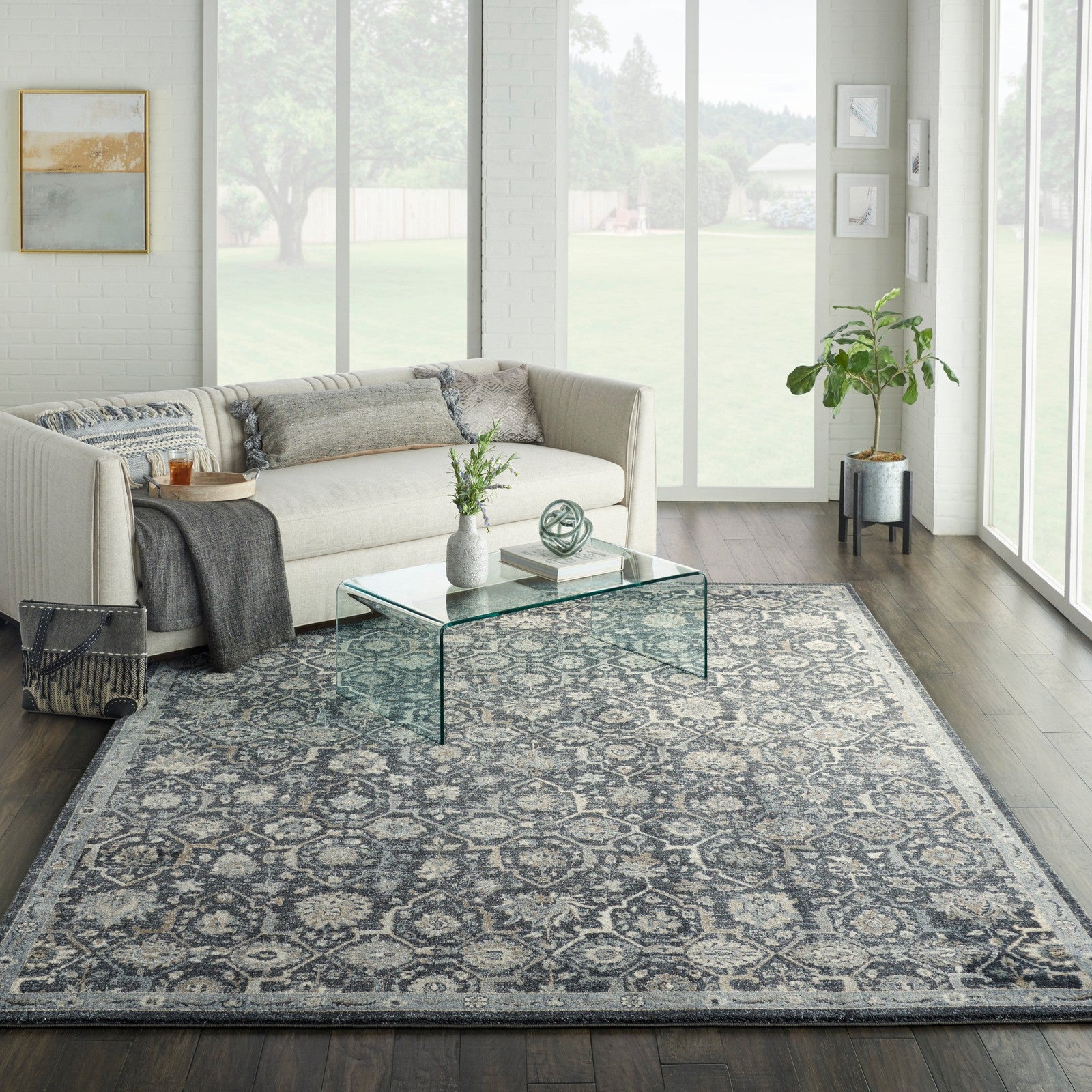 Nourison Moroccan Celebration KI385 Vintage Indoor Rug