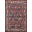 Feizy Rawlins 39HKF Transitional Oriental in Brown/Red/Ivory