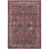 Feizy Rawlins 39HKF Transitional Oriental in Brown/Red/Ivory