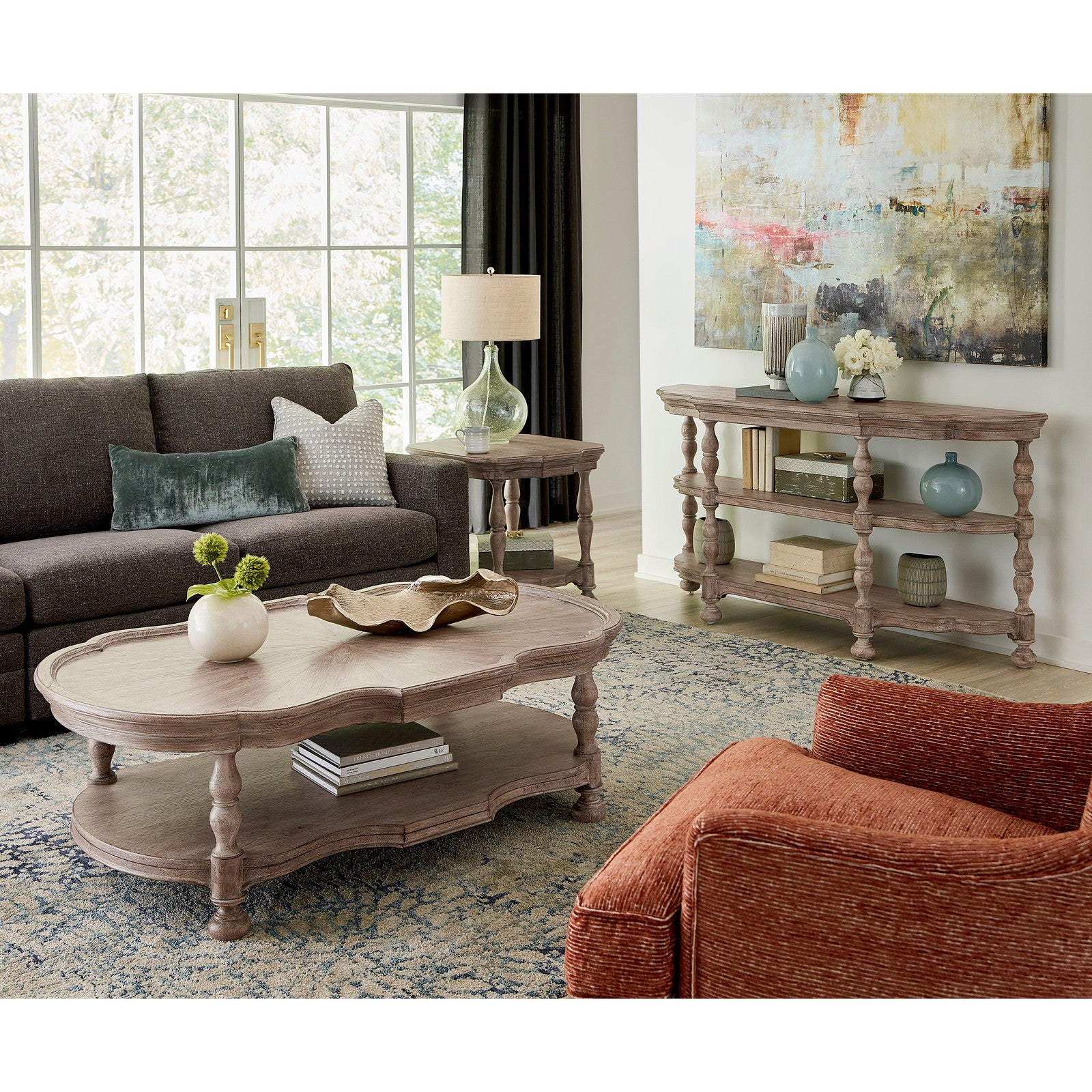 Pulaski Furniture Higgins Street 2-Shelf Console Table