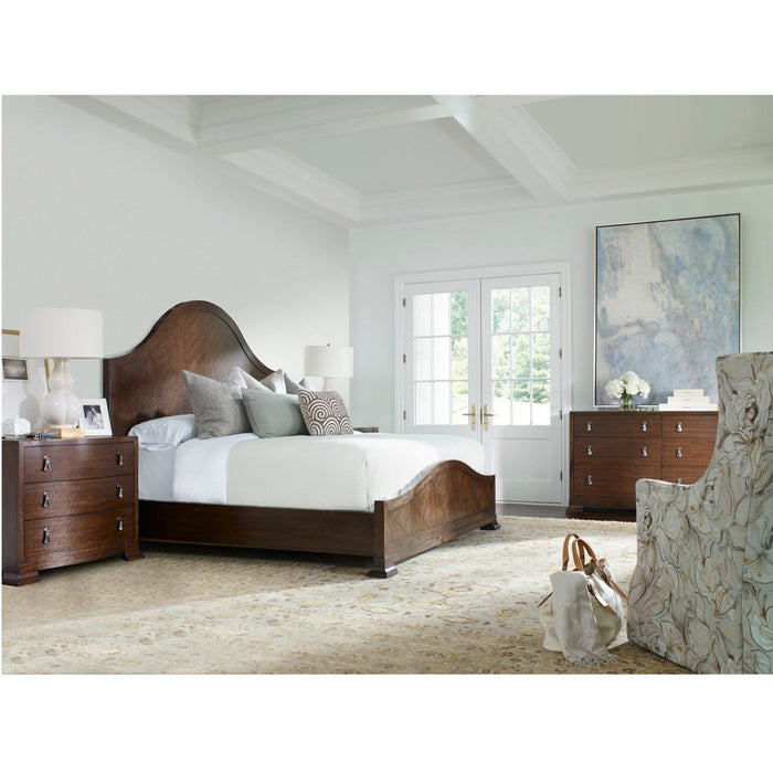 Century Furniture Mcalpine Wood Panel Bed