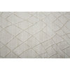 Feizy Redford 8846F Transitional Solid in Ivory/Gray