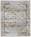 Feizy Melrose 39NZF Rug in Ivory/Green