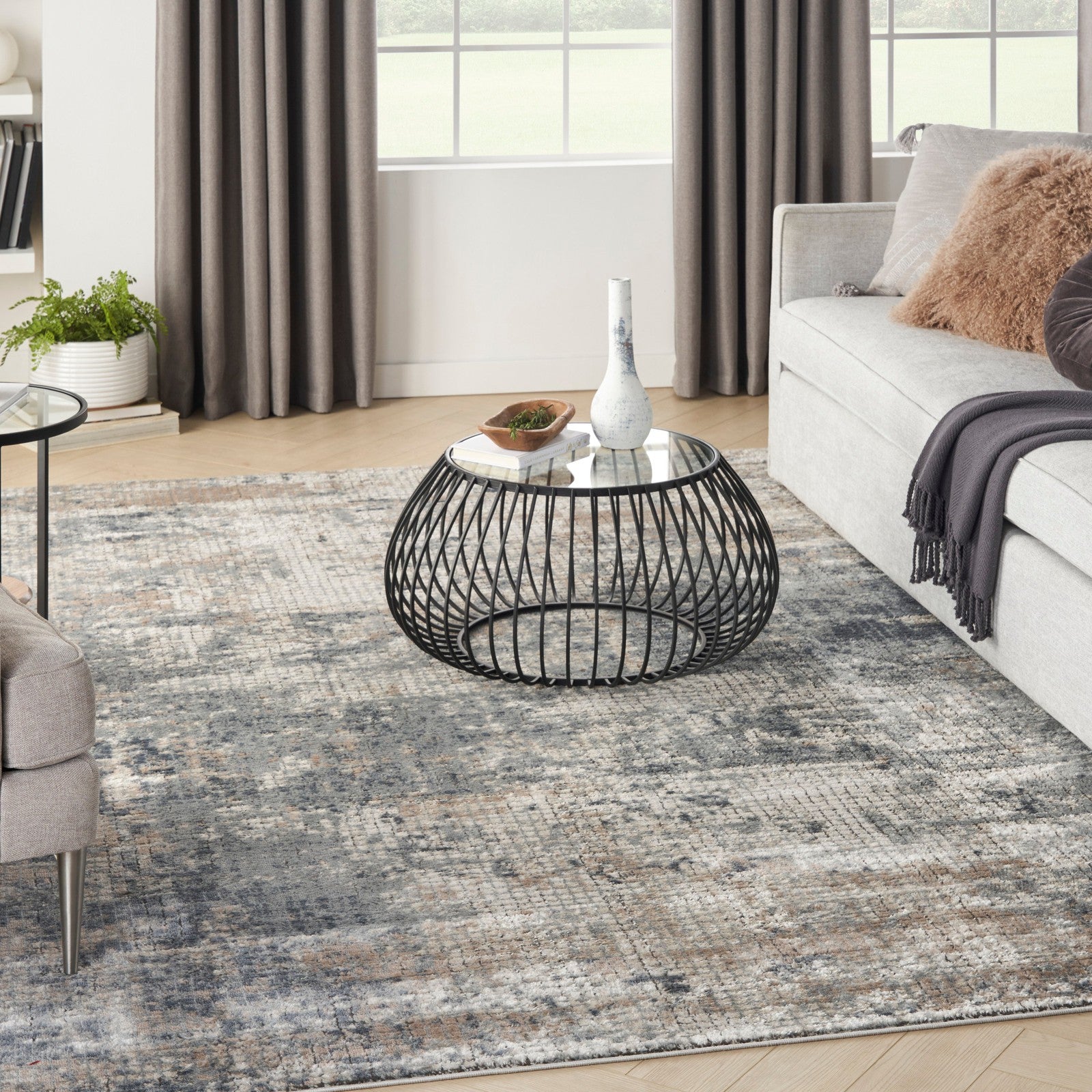 Nourison Quarry QUA02 Modern Indoor Rug