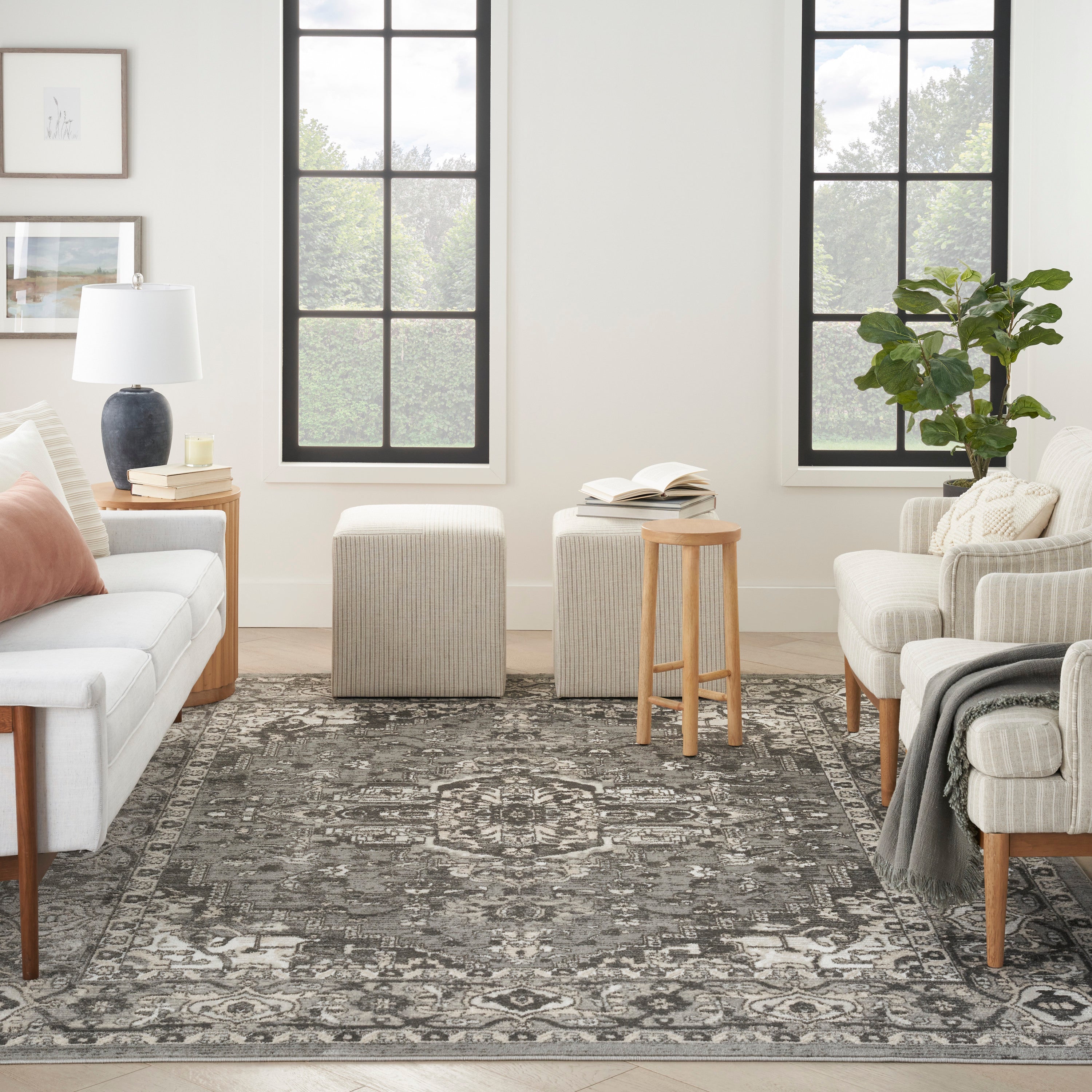 Nourison Quarry QUA05 Vintage Indoor Rug