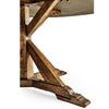 Jonathan Charles Walnut Solid Wood Dining Table