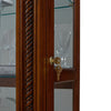 Pulaski Furniture PFC Curios Lighted Sliding Door 5 Shelf Curio Cabinet