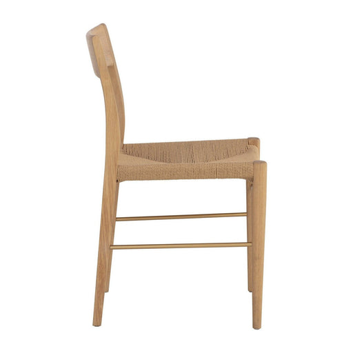 Sunpan Bondi Dining Chair - Light Oak - Set of 2