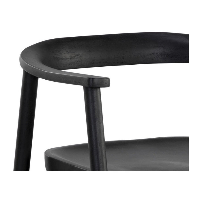 Sunpan Jeremy Dining Armchair - Black