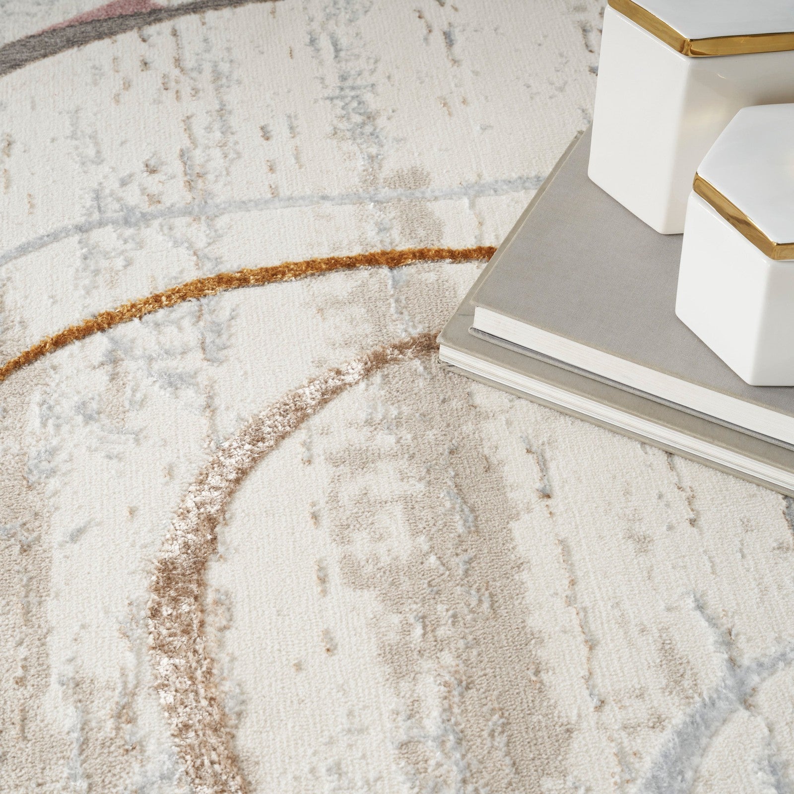 Nourison Glitz GLZ01 Modern Indoor Rug