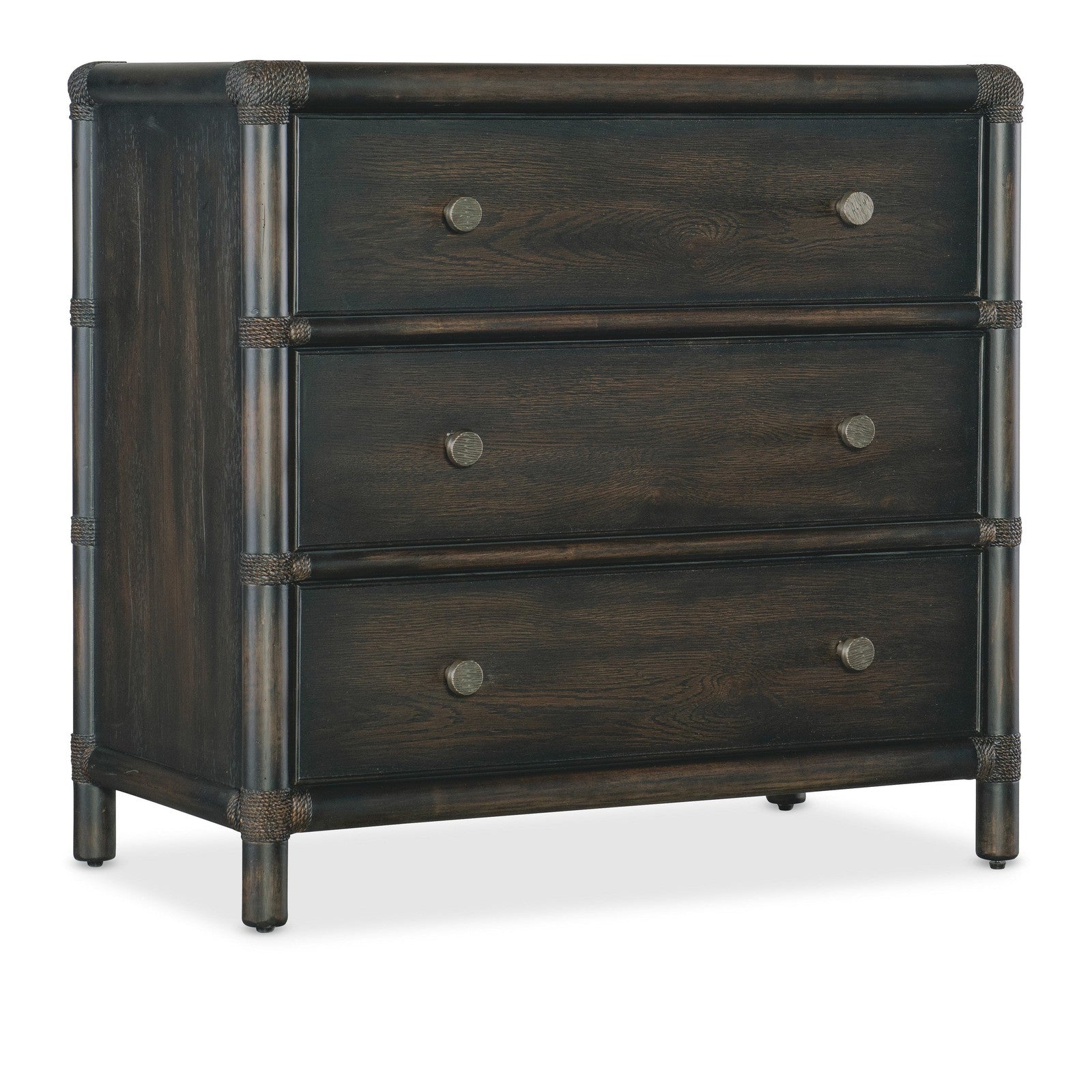 Hooker Furniture Retreat Pole Rattan Nightstand