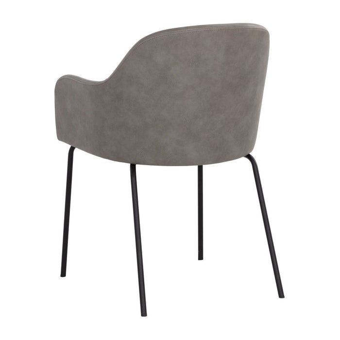 Sunpan Hensley Dining Armchair - Dawn Grey