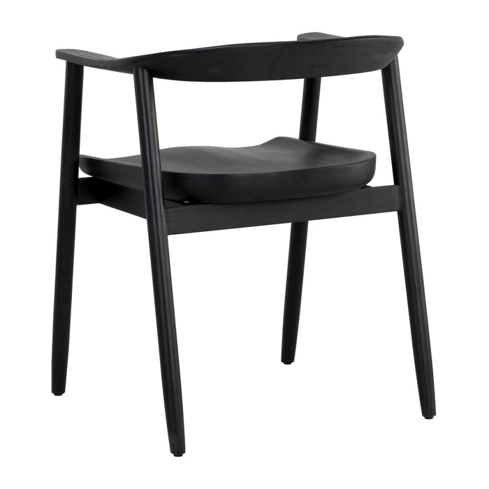 Sunpan Jeremy Dining Armchair - Black