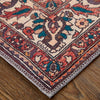 Feizy Rawlins 39HKF Transitional Oriental in Brown/Red/Ivory