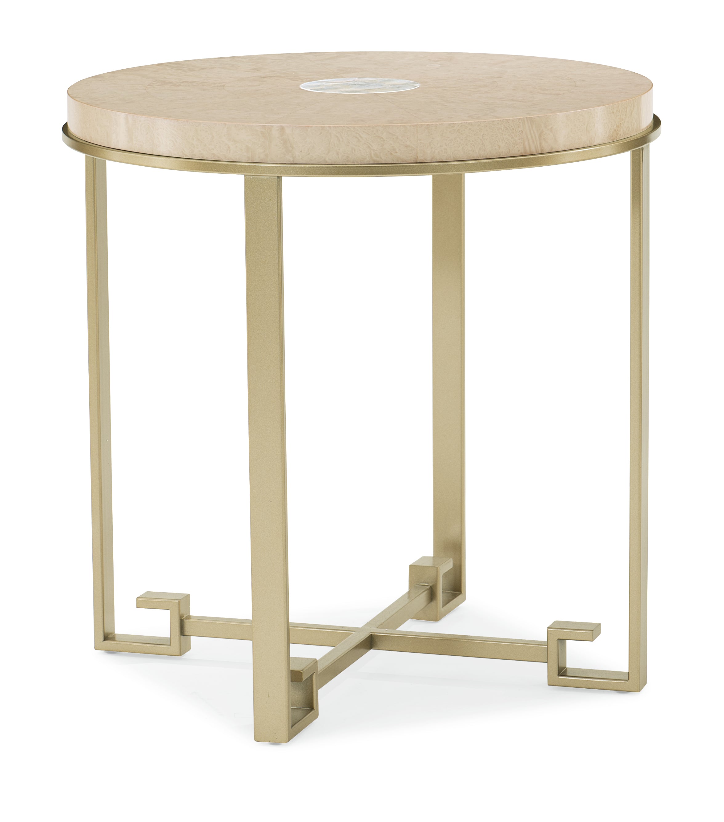 Caracole Classic Shell Eye Side Table