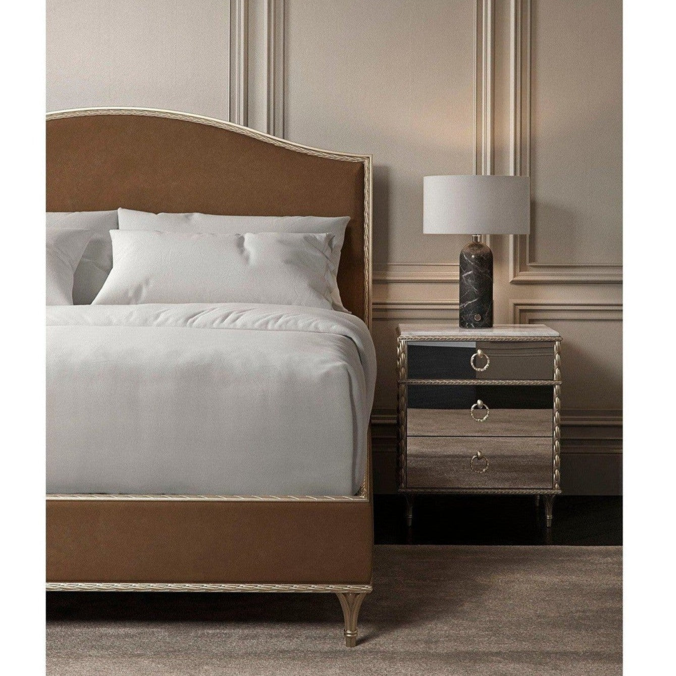 Caracole Compositions Fontainebleau Platform Bed