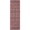 Feizy Rawlins 39HLF Transitional Oriental in Red/Tan/Pink